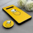 قاب گوشی Galaxy S10 سامسونگ فانتزی سوزنی برجسته پاپ سوکت دار طرح سگ کد 122630