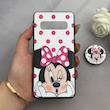 قاب گوشی Galaxy S10 سامسونگ فانتزی سوزنی برجسته پاپ سوکت دار طرح میکی موس کد 122632