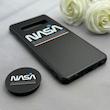 قاب گوشی Galaxy S10 سامسونگ فانتزی سوزنی برجسته پاپ سوکت دار طرح NASA کد 122634