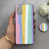 قاب گوشی Galaxy S20 Plus سامسونگ فانتزی سوزنی برجسته پاپ سوکت دار طرح رنگی کد 122645
