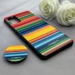 قاب گوشی Galaxy S20 Plus سامسونگ فانتزی سوزنی برجسته پاپ سوکت دار طرح رنگی کد 122651