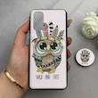 قاب گوشی Galaxy S20 سامسونگ فانتزی سوزنی برجسته پاپ سوکت دار طرح جغد کد 122669