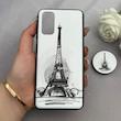 قاب گوشی Galaxy S20 سامسونگ فانتزی سوزنی برجسته پاپ سوکت دار طرح برج ایفل کد 122678