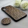 قاب گوشی Galaxy S21 سامسونگ فانتزی سوزنی برجسته پاپ سوکت دار طرح FENDI کد 122692