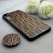 قاب گوشی Galaxy S21 سامسونگ فانتزی سوزنی برجسته پاپ سوکت دار طرح FENDI کد 122692