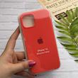 قاب گوشی iPhone 13 - iPhone 14 آیفون سیلیکونی اورجینال پاک کنی درجه یک زیربسته محافظ لنزدار مرجانی کد 124015