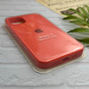 قاب گوشی iPhone 13 - iPhone 14 آیفون سیلیکونی اورجینال پاک کنی درجه یک زیربسته محافظ لنزدار مرجانی کد 124015