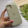 قاب گوشی iPhone 13 - iPhone 14 آیفون سیلیکونی اورجینال پاک کنی درجه یک زیربسته شیری کد 124021