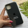 قاب گوشی iPhone 13 - iPhone 14 آیفون سیلیکونی اورجینال پاک کنی درجه یک زیربسته خاکستری کد 124033