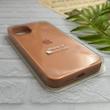 قاب گوشی iPhone 13 - iPhone 14 آیفون سیلیکونی اورجینال پاک کنی درجه یک زیربسته پرتقالی کد 124035