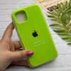 قاب گوشی iPhone 13 - iPhone 14 آیفون سیلیکونی اورجینال پاک کنی درجه یک زیربسته سبز فسفری کد 124036