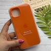 قاب گوشی iPhone 13 - iPhone 14 آیفون سیلیکونی اورجینال پاک کنی درجه یک زیربسته نارنجی کد 124047