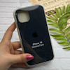 قاب گوشی iPhone 13 - iPhone 14 آیفون سیلیکونی اورجینال پاک کنی درجه یک زیربسته سرمه ای تیره کد 124052
