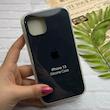 قاب گوشی iPhone 13 - iPhone 14 آیفون سیلیکونی اورجینال پاک کنی درجه یک زیربسته سرمه ای تیره کد 124052