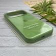 قاب گوشی iPhone 17 Pro Max آیفون سیلیکونی اورجینال پاک کنی درجه یک زیربسته سبز کد 124058