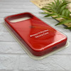 قاب گوشی iPhone 17 Pro Max آیفون سیلیکونی اورجینال پاک کنی درجه یک زیربسته قرمز کد 124059