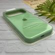 قاب گوشی iPhone 17 Pro Max آیفون سیلیکونی اورجینال پاک کنی درجه یک زیربسته سبز کد 124063