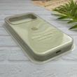 قاب گوشی iPhone 17 Pro Max آیفون سیلیکونی اورجینال پاک کنی درجه یک زیربسته شیری کد 124066