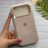 قاب گوشی iPhone 17 Pro Max آیفون سیلیکونی اورجینال پاک کنی درجه یک زیربسته صورتی روشن کد 124068