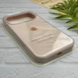 قاب گوشی iPhone 17 Pro Max آیفون سیلیکونی اورجینال پاک کنی درجه یک زیربسته صورتی روشن کد 124068