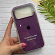 قاب گوشی iPhone 17 Pro Max آیفون سیلیکونی اورجینال پاک کنی درجه یک زیربسته بنفش کد 124077