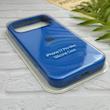 قاب گوشی iPhone 17 Pro Max آیفون سیلیکونی اورجینال پاک کنی درجه یک زیربسته آبی کد 124080