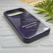 قاب گوشی iPhone 17 Pro Max آیفون سیلیکونی اورجینال پاک کنی درجه یک زیربسته بنفش تیره کد 124081