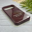 قاب گوشی iPhone 17 Pro Max آیفون سیلیکونی اورجینال پاک کنی درجه یک زیربسته زرشکی کد 124083