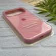 قاب گوشی iPhone 17 Pro Max آیفون سیلیکونی اورجینال پاک کنی درجه یک زیربسته صورتی کد 124085