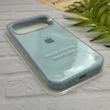 قاب گوشی iPhone 17 Pro Max آیفون سیلیکونی اورجینال پاک کنی درجه یک زیربسته آبی کبریتی کد 124088
