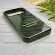 قاب گوشی iPhone 17 Pro Max آیفون سیلیکونی اورجینال پاک کنی درجه یک زیربسته سبز تیره کد 124092