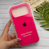 قاب گوشی iPhone 17 Pro Max آیفون سیلیکونی اورجینال پاک کنی درجه یک زیربسته سرخابی کد 124094