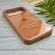 قاب گوشی iPhone 17 Pro Max آیفون سیلیکونی اورجینال پاک کنی درجه یک زیربسته پرتقالی کد 124096