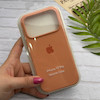 قاب گوشی iPhone 17 Pro آیفون سیلیکونی اورجینال پاک کنی درجه یک زیربسته پرتقالی کد 124097