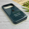 قاب گوشی iPhone 17 Pro آیفون سیلیکونی اورجینال پاک کنی درجه یک زیربسته سبز کله غازی کد 124098