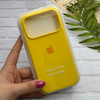 قاب گوشی iPhone 17 Pro آیفون سیلیکونی اورجینال پاک کنی درجه یک زیربسته زرد کد 124101