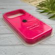 قاب گوشی iPhone 17 Pro آیفون سیلیکونی اورجینال پاک کنی درجه یک زیربسته سرخابی کد 124114