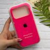 قاب گوشی iPhone 17 Pro آیفون سیلیکونی اورجینال پاک کنی درجه یک زیربسته سرخابی کد 124114