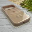 قاب گوشی iPhone 17 Pro آیفون سیلیکونی اورجینال پاک کنی درجه یک زیربسته کرم کد 124125