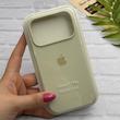 قاب گوشی iPhone 17 Pro آیفون سیلیکونی اورجینال پاک کنی درجه یک زیربسته شیری کد 124128