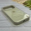 قاب گوشی iPhone 17 Pro آیفون سیلیکونی اورجینال پاک کنی درجه یک زیربسته شیری کد 124128