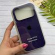 قاب گوشی iPhone 17 Pro آیفون سیلیکونی اورجینال پاک کنی درجه یک زیربسته بنفش تیره کد 124135