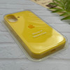قاب گوشی iPhone 17 آیفون سیلیکونی اورجینال پاک کنی درجه یک زیربسته زرد کد 124143