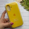 قاب گوشی iPhone 17 آیفون سیلیکونی اورجینال پاک کنی درجه یک زیربسته زرد کد 124143