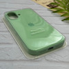 قاب گوشی iPhone 17 آیفون سیلیکونی اورجینال پاک کنی درجه یک زیربسته سبز کد 124145