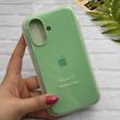 قاب گوشی iPhone 17 آیفون سیلیکونی اورجینال پاک کنی درجه یک زیربسته سبز کد 124145
