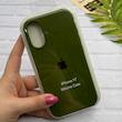 قاب گوشی iPhone 17 آیفون سیلیکونی اورجینال پاک کنی درجه یک زیربسته سبز یشمی کد 124146