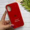 قاب گوشی iPhone 17 آیفون سیلیکونی اورجینال پاک کنی درجه یک زیربسته قرمز کد 124149
