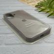 قاب گوشی iPhone 17 آیفون سیلیکونی اورجینال پاک کنی درجه یک زیربسته خاکی کد 124152