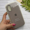 قاب گوشی iPhone 17 آیفون سیلیکونی اورجینال پاک کنی درجه یک زیربسته خاکی کد 124152